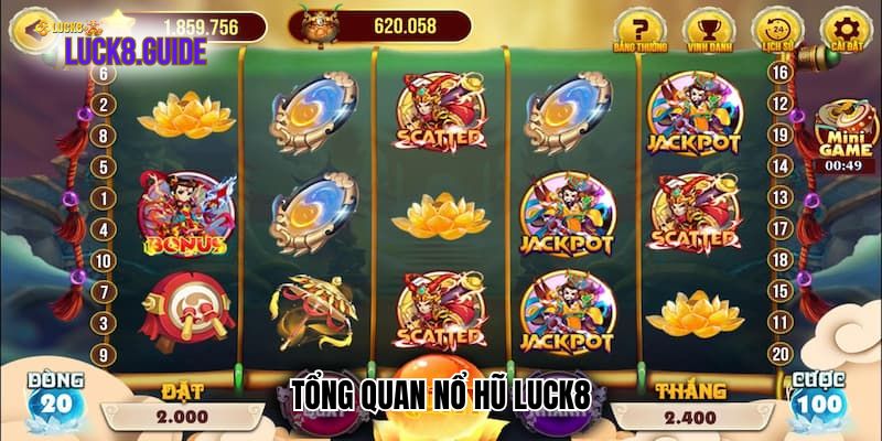 tong quan no hu luck8 Tổng quan nổ hũ Luck8