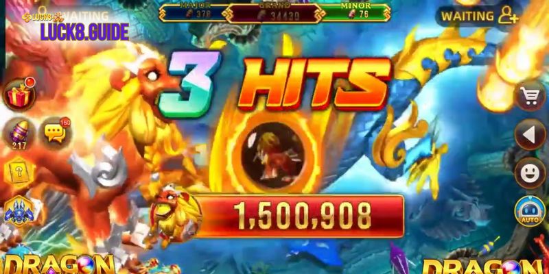 ban ca dragon king 1 Bật mí kinh nghiệm chơi bắn cá dragon king bách phát bách trúng